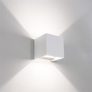 APPLIQUE LED UP&DOWN 10W/800LMN 3000/4000/6500K QUADRATO BIANCO