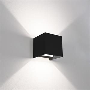 APPLIQUE LED UP&DOWN 20W/1800LMN 3000/4000/6500K QUADRATO NERO