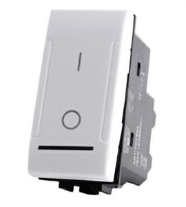 INTERRUTTORE BIPOLARE BIANCO T1 TOT ELECTRIC 802B