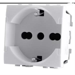 PRESA SCHUKO BIANCA T1 TOT ELECTRIC 814B