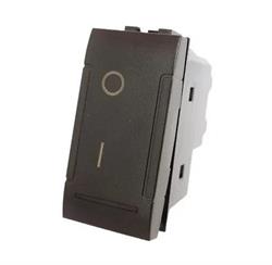 INTERRUTTORE BIPOLARE NERO T1 TOT ELECTRIC 802N