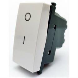 INTERRUTTORE BIPOLARE BIANCO SERIE T2 TOT ELECTRIC 602B
