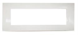 PLACCA 7 MODULI PLANA BIANCA COMPATIBILE TIPO 14653.01 - 6007-1